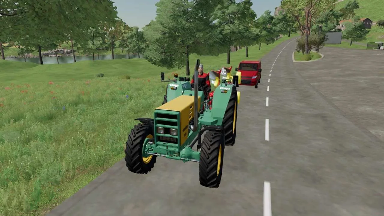 Bührer 6105 with beacon v1.0 FS22 FS22 Mod Free Download
