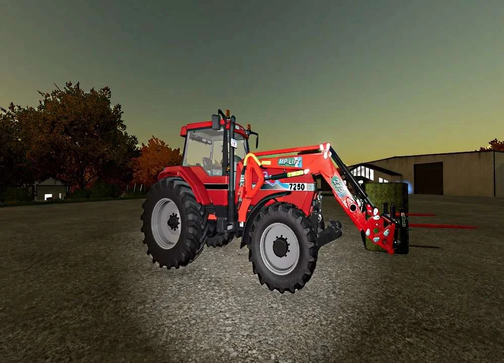 Case 7200 Pro with Frontloader v1.0 FS22 FS22 Mod Free Download
