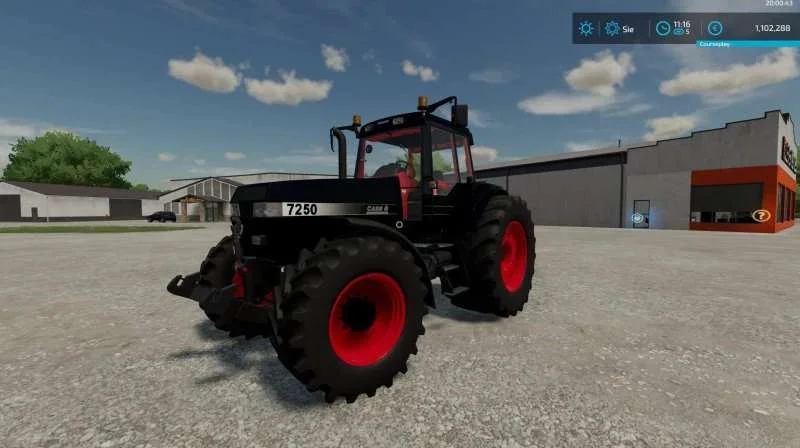 Case IH Magnum 7200 Pro series Black and Red v1.0 FS22 FS22 Mod Free Download