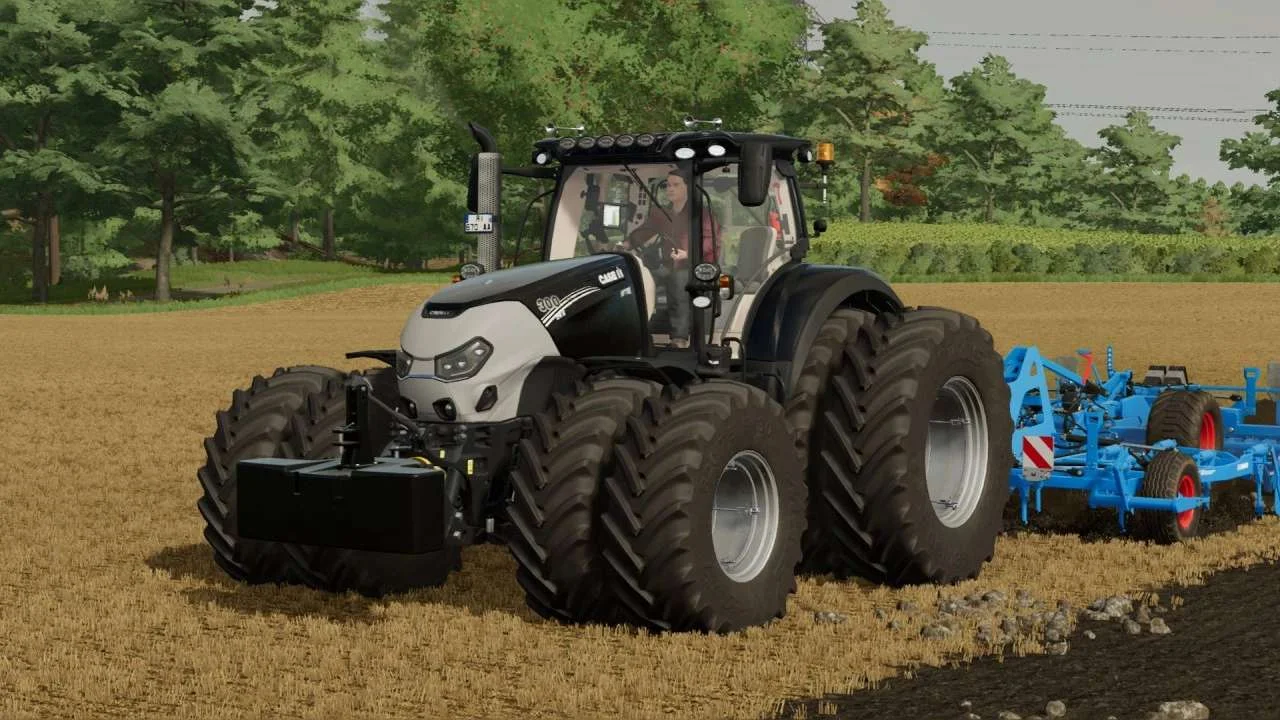 Case IH Optum Black/Red Edition v1.0 FS22 FS22 Mod Free Download