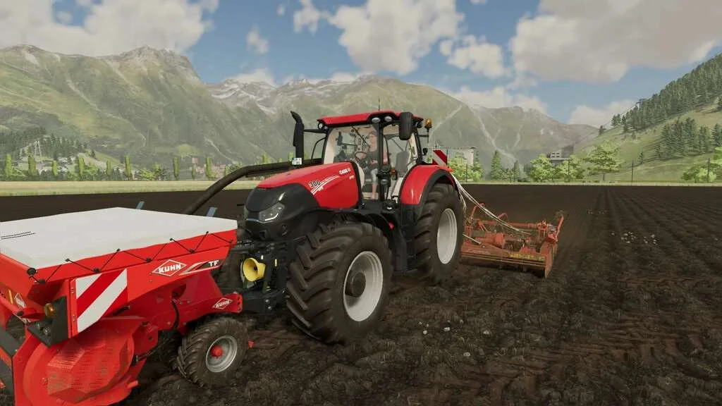 Case IH Optum v1.0 FS22 FS22 Mod Free Download
