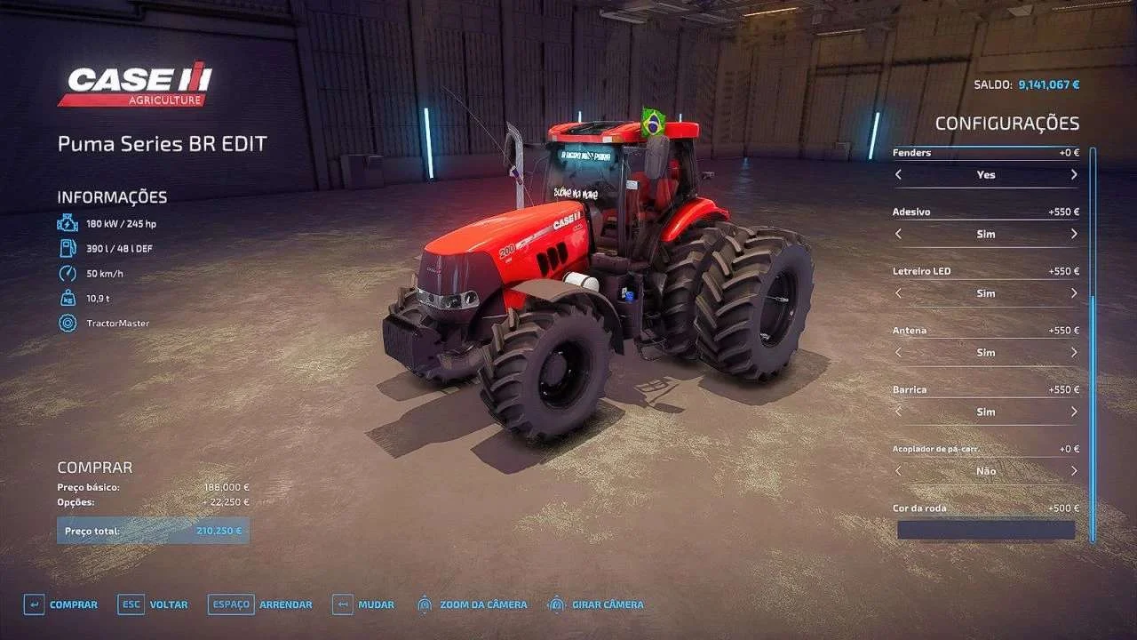 Case IH Puma CVX BR Edited v1.0 FS22