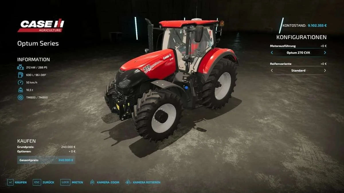 Case Optum Serie v1.0.0.1 FS22 FS22 Mod Free Download
