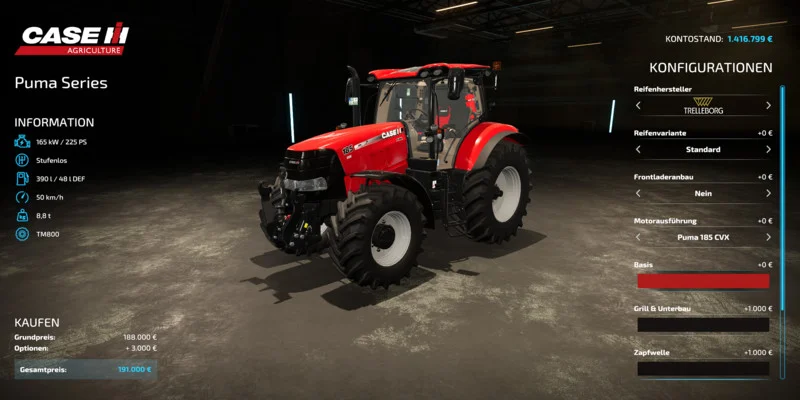 Case Puma V1.0.3 FS22 FS22 Mod Free Download