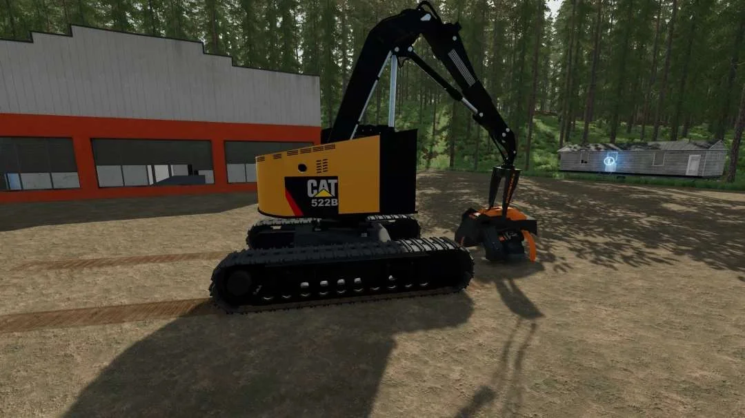 CAT 522B Processor v1.0 FS22 FS22 Mod Free Download