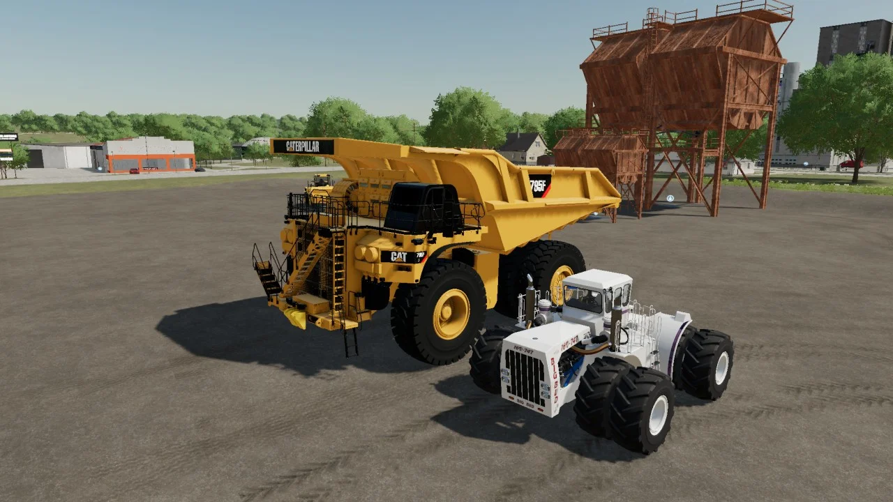 CAT 795F AC v1.0 FS22 FS22 Mod Free Download