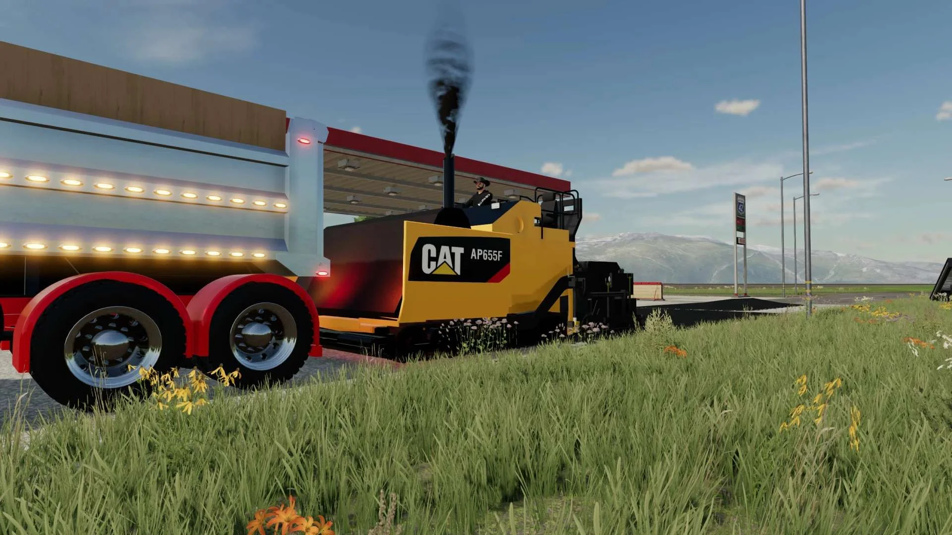 Caterpillar AP655F v1.0.1 FS22