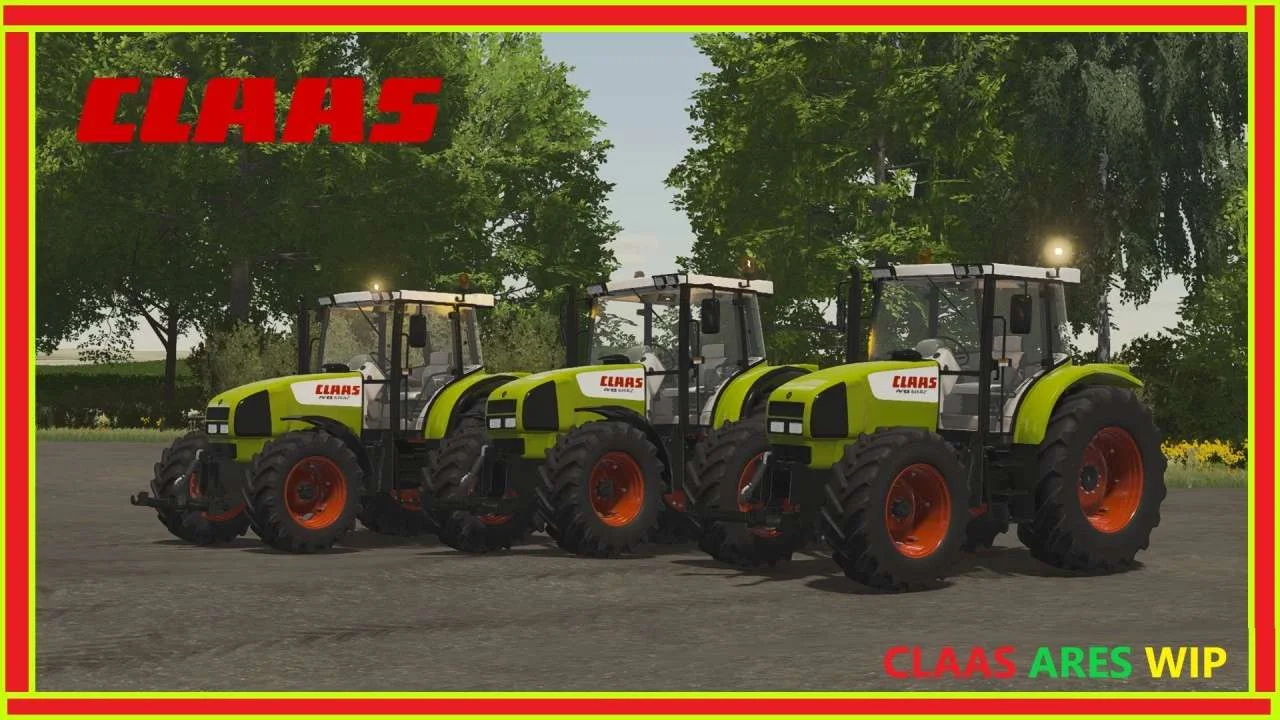 Claas Ares 616 RZ BETA v1.0 FS22 FS22 Mod Free Download