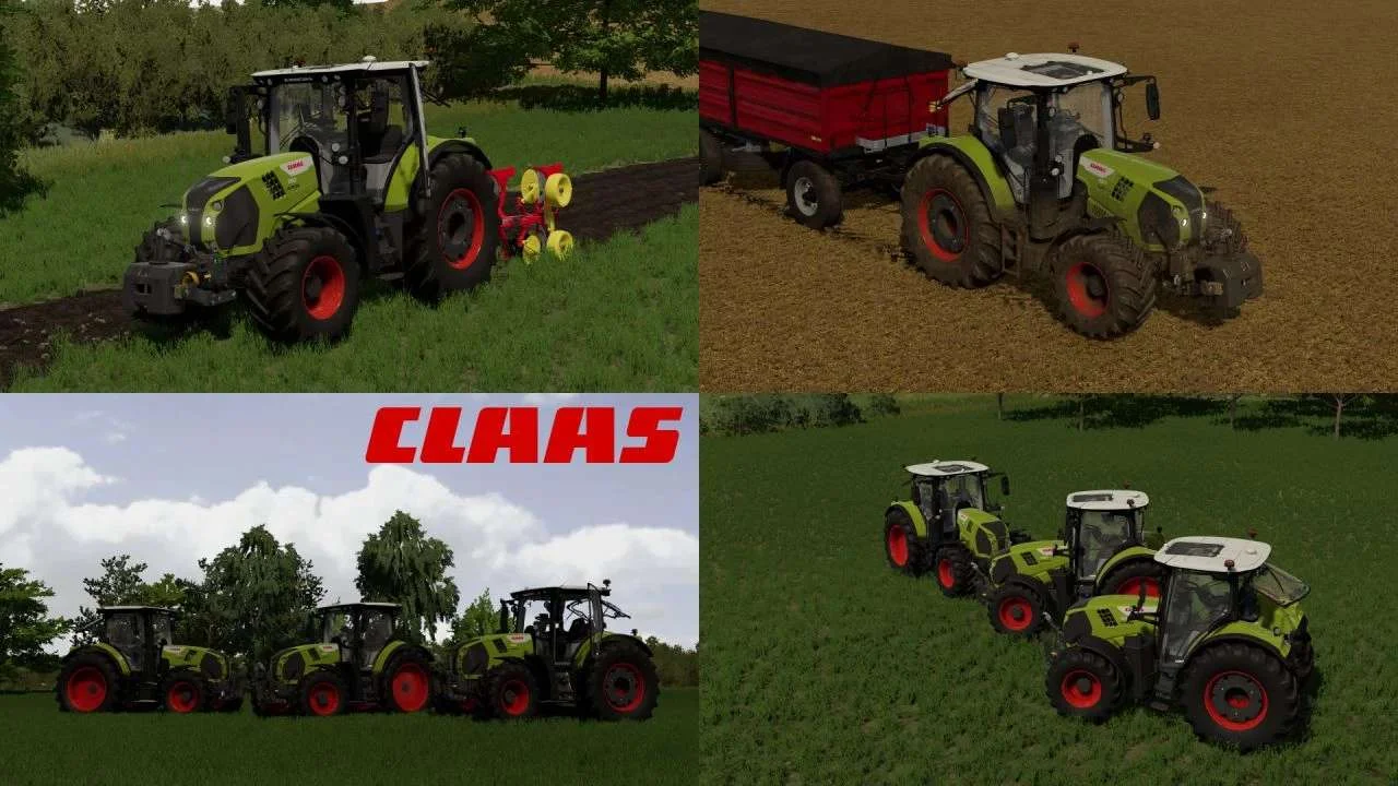 Claas Arion 500 Series v1.0 FS22 FS22 Mod Free Download