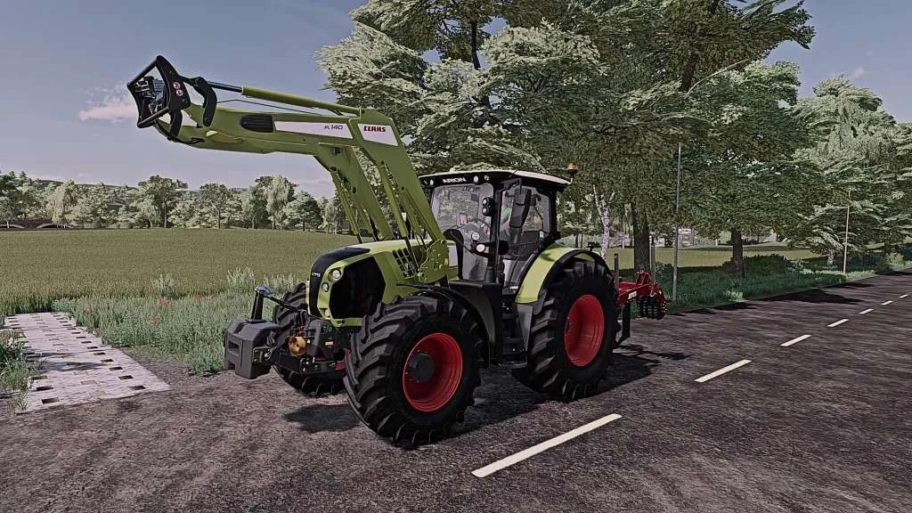 Claas Arion 600 & FL v1.5 FS22 FS22 Mod Free Download
