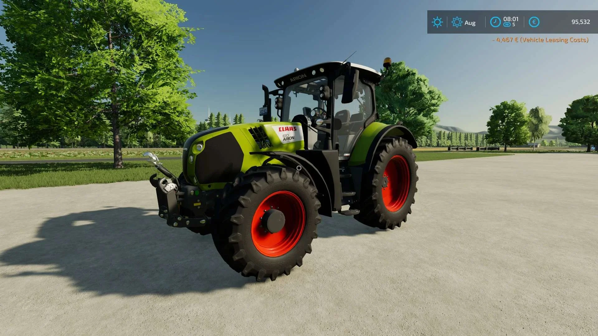 Claas Arion 600 Serie Hof Bergmann 1.3.0.1 v1.0 FS22