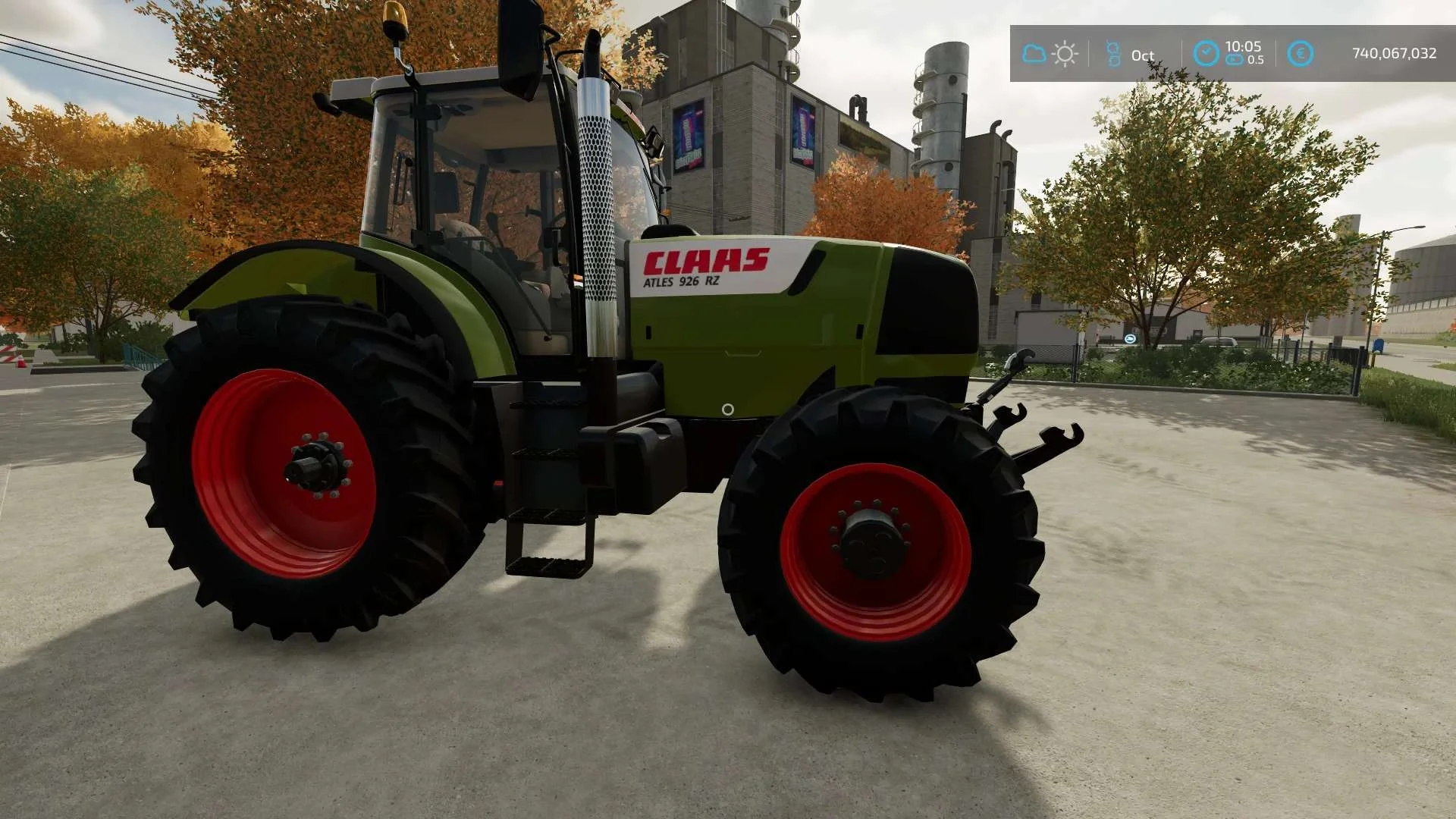 Claas Atles 900RZ v1.0 FS22 FS22 Mod Free Download