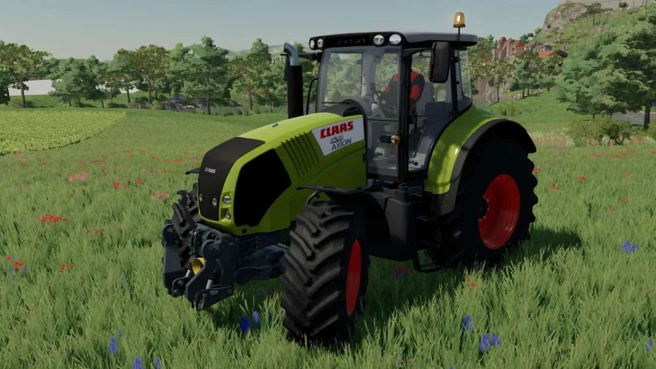 CLAAS AXION 800 (SIMPLEIC) UPDATED V1.0 FS22 FS22 Mod Free Download
