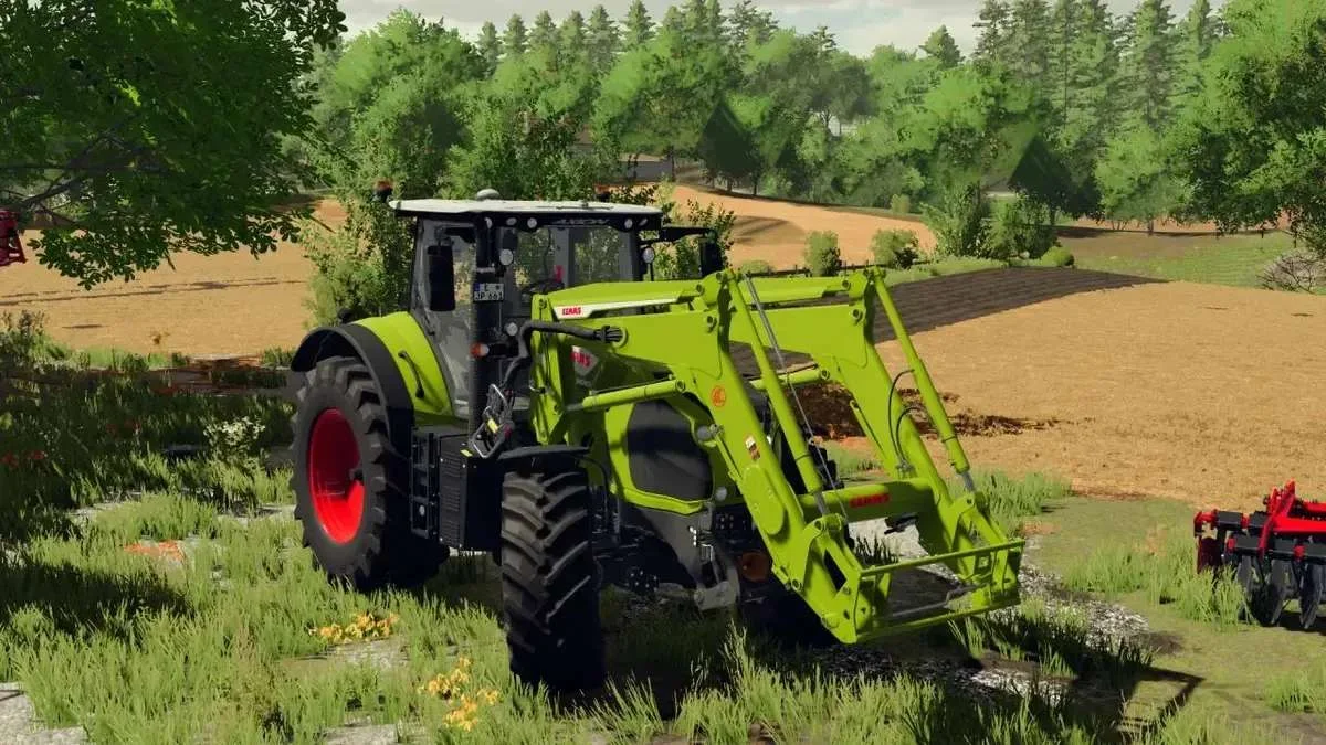 Claas Axion 800-870 with cab suspension v1.0 FS22 FS22 Mod Free Download