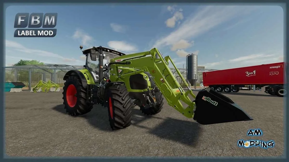 Claas Axion 800 Frontlader Edition v1.0 FS22 FS22 Mod Free Download