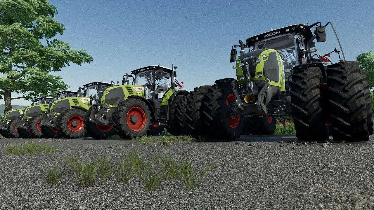 Claas Axion 800 IC BY Nathou v1.0 FS22