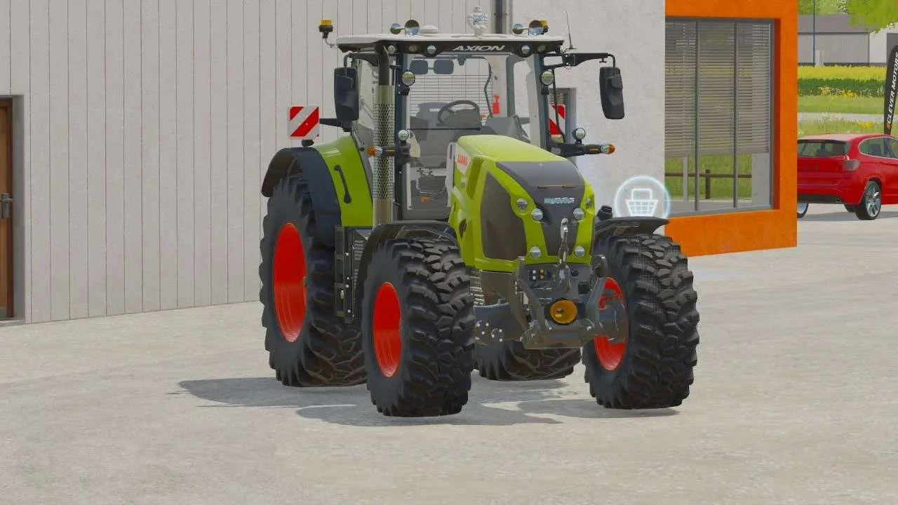 Claas Axion 800 Series Edited v1.0 FS22 FS22 Mod Free Download