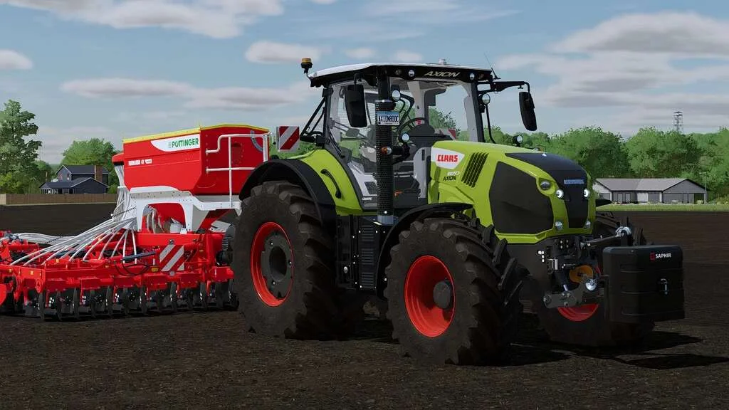 Claas Axion 800 Series v1.0 FS22 FS22 Mod Free Download