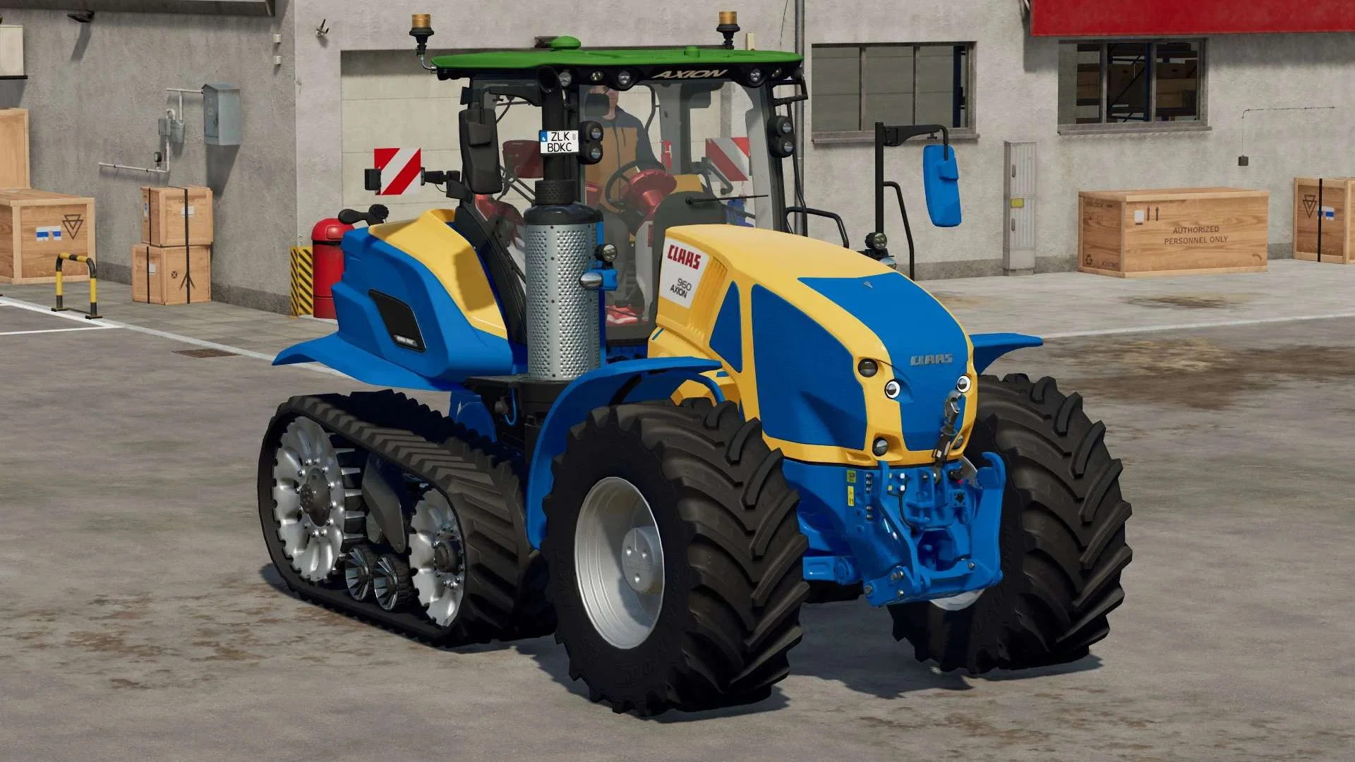 Claas Axion 930/960 Series Terra Trac v2.0 FS22