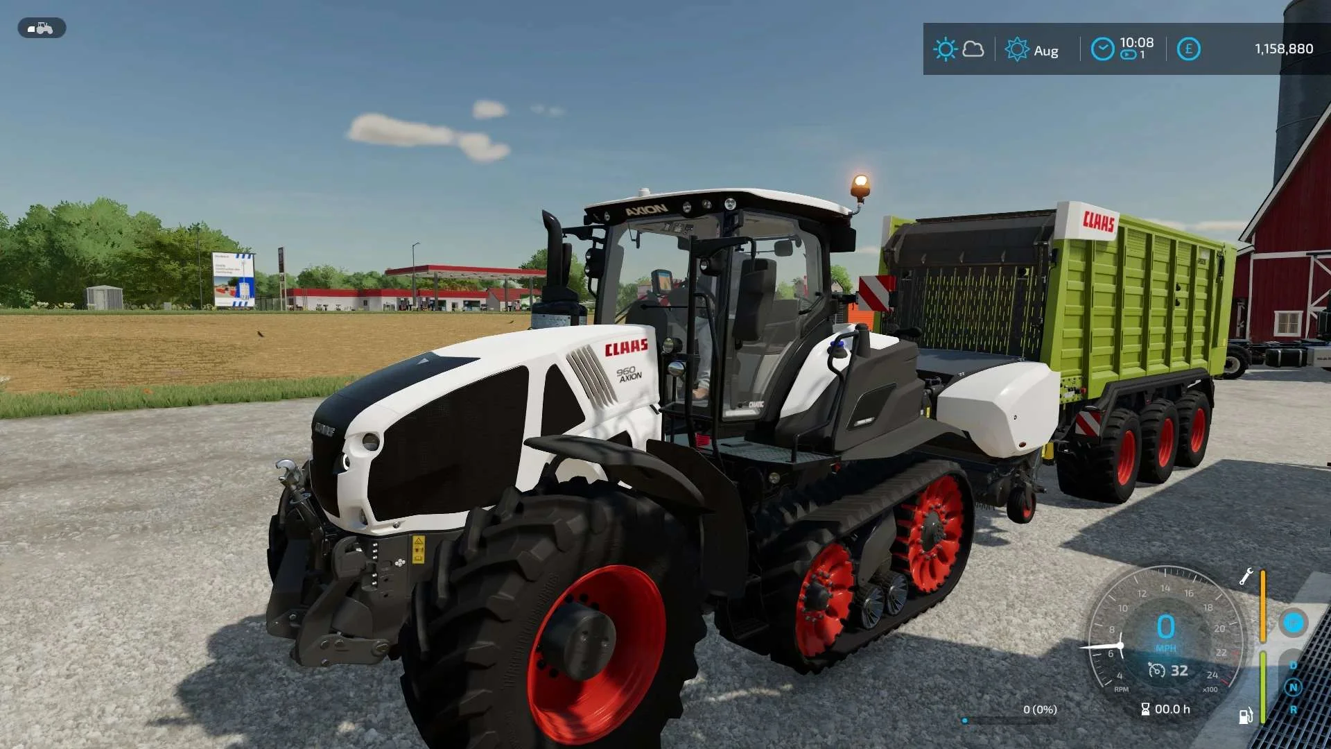 Claas Axion 960TT By Stevie FS22 FS22 Mod Free Download