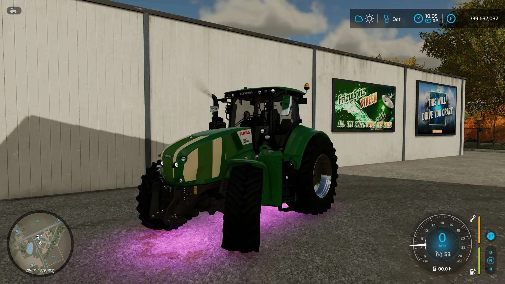 Claas Axion v1.0.0.1 FS22 FS22 Mod Free Download