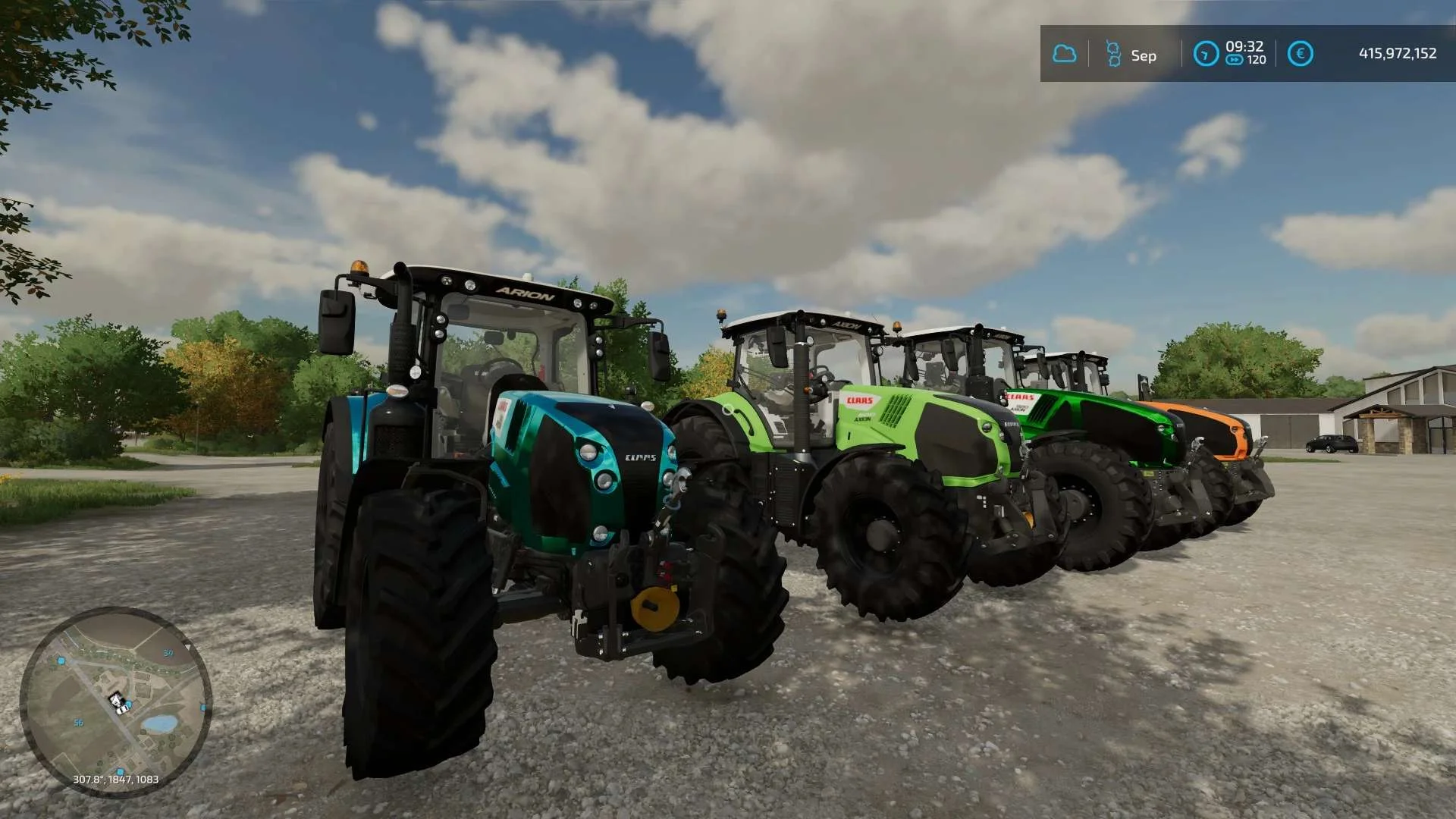 Claas Methan Multicolor Pack v1.0 FS22 FS22 Mod Free Download