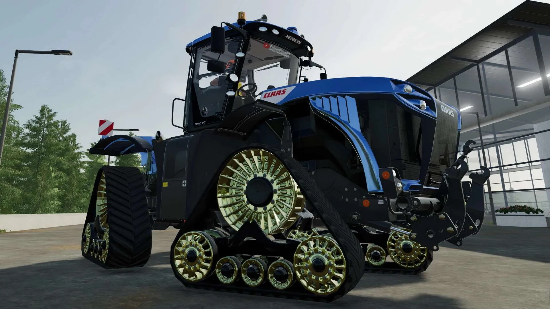 Claas XERION 4000-5000 by SniperKittenCZ v1.3 FS22 FS22 Mod Free Download