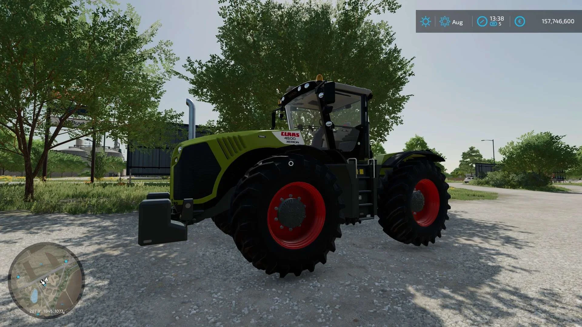 CLAAS Xerion 4000/5000 Series v1.0 FS22 FS22 Mod Free Download