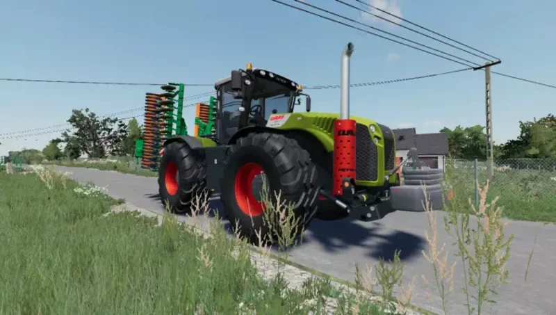 Claas Xerion 4500 5000 Edited V1.0 FS22 FS22 Mod Free Download