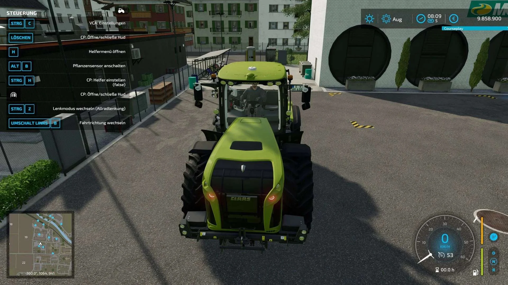 Claas Xerion 4500-5000 v1.1 FS22 FS22 Mod Free Download