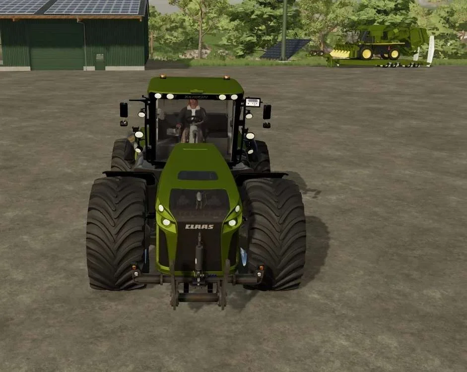 CLAAS XERION 5000 CV v1.0.0.7 FS22 FS22 Mod Free Download
