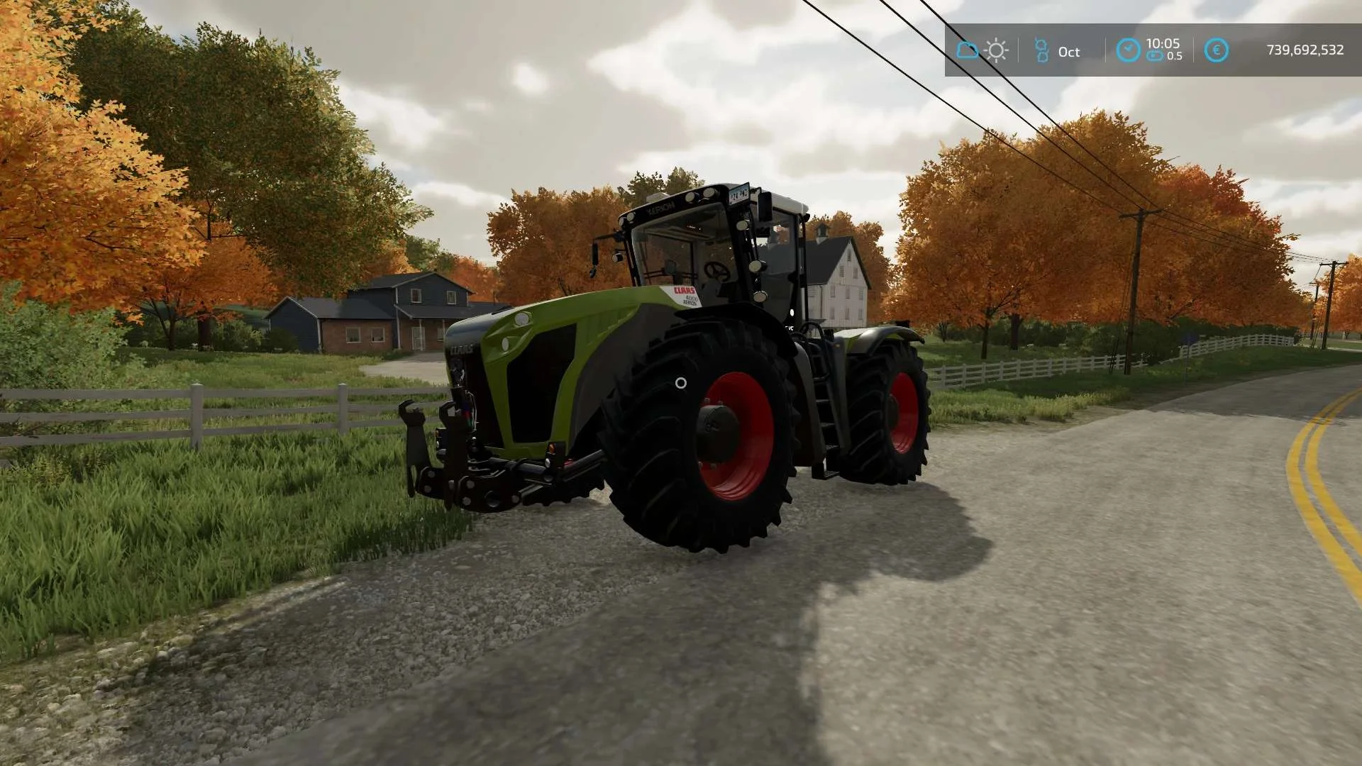 CLAAS Xerion 5000 CV v1.0 FS22 FS22 Mod Free Download