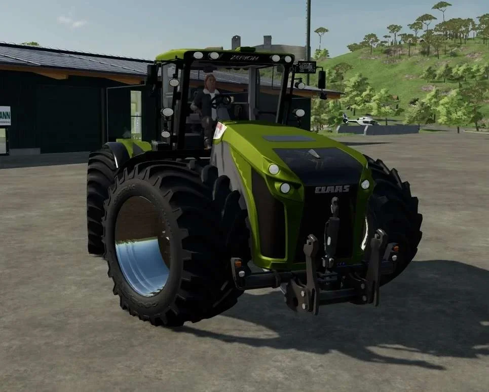 CLAAS XERION 5000 CV v2.0.0.2 FS22 FS22 Mod Free Download