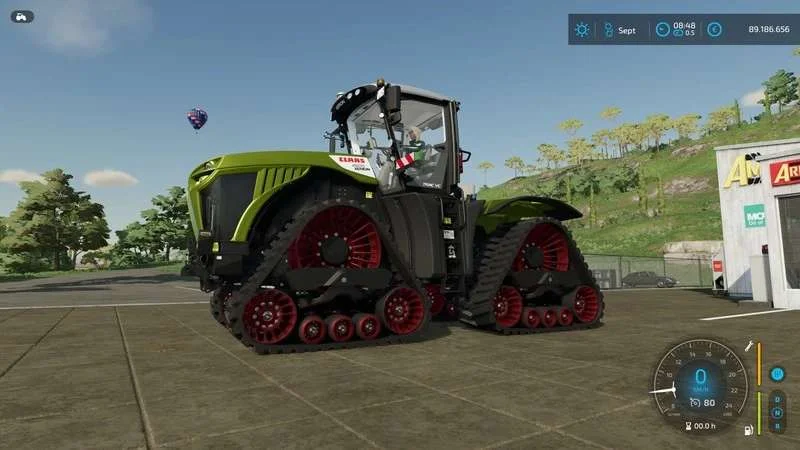 Claas Xerion 5500 v1.1.0.2 FS22 FS22 Mod Free Download