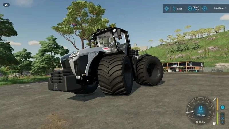 Claas Xerion 5500 v1.2.0.1 FS22 FS22 Mod Free Download
