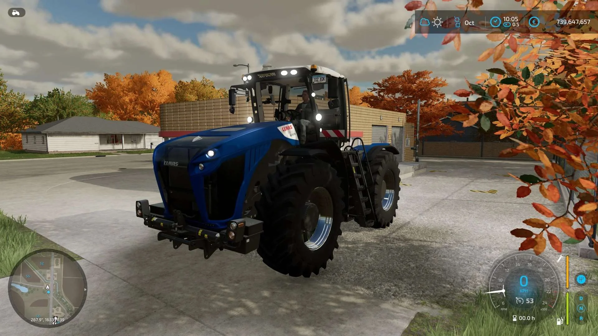 Claas Xerion v1.0.0.1 FS22 FS22 Mod Free Download