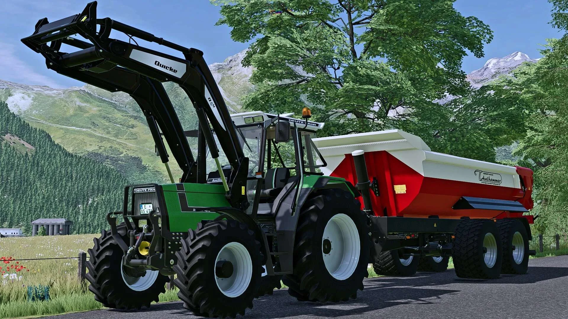 Deutz DX/AgroStar 4.61/4.71/4.78 v1.1 FS22 FS22 Mod Free Download