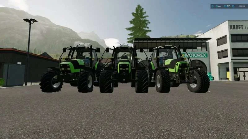 Deutz Fahr 128/150.6 WHITE ROOF v1.0 FS22 FS22 Mod Free Download
