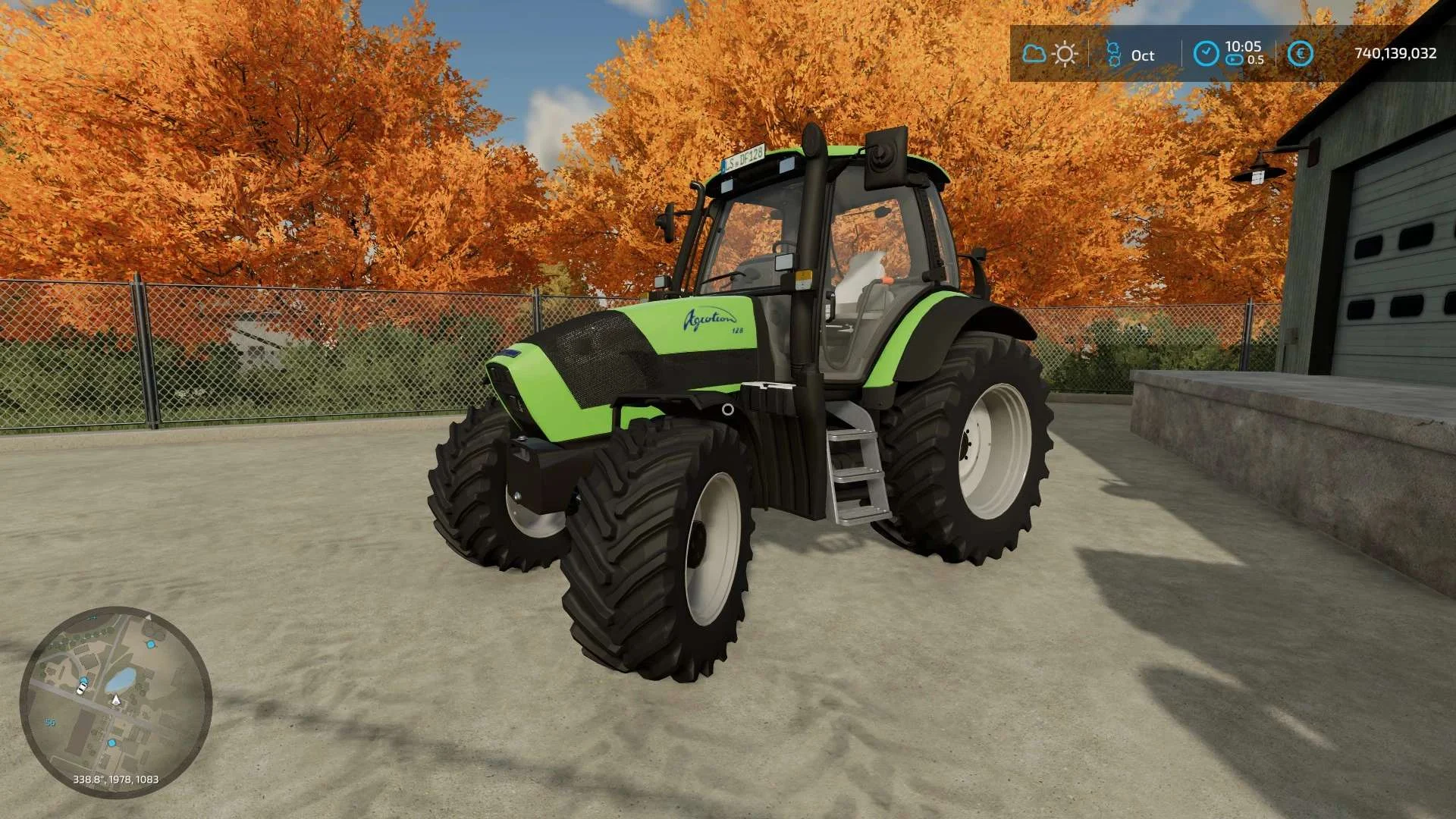 Deutz-Fahr Agrotron 128/150.6 v1.1 FS22 FS22 Mod Free Download