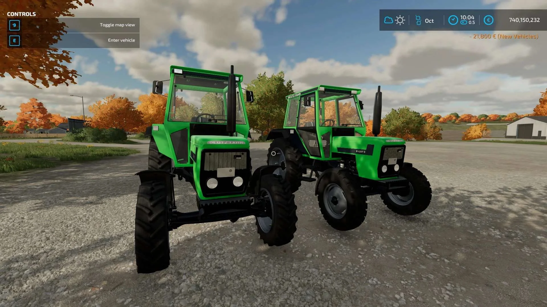 Deutz-Fahr D6207c v1.0 FS22 FS22 Mod Free Download