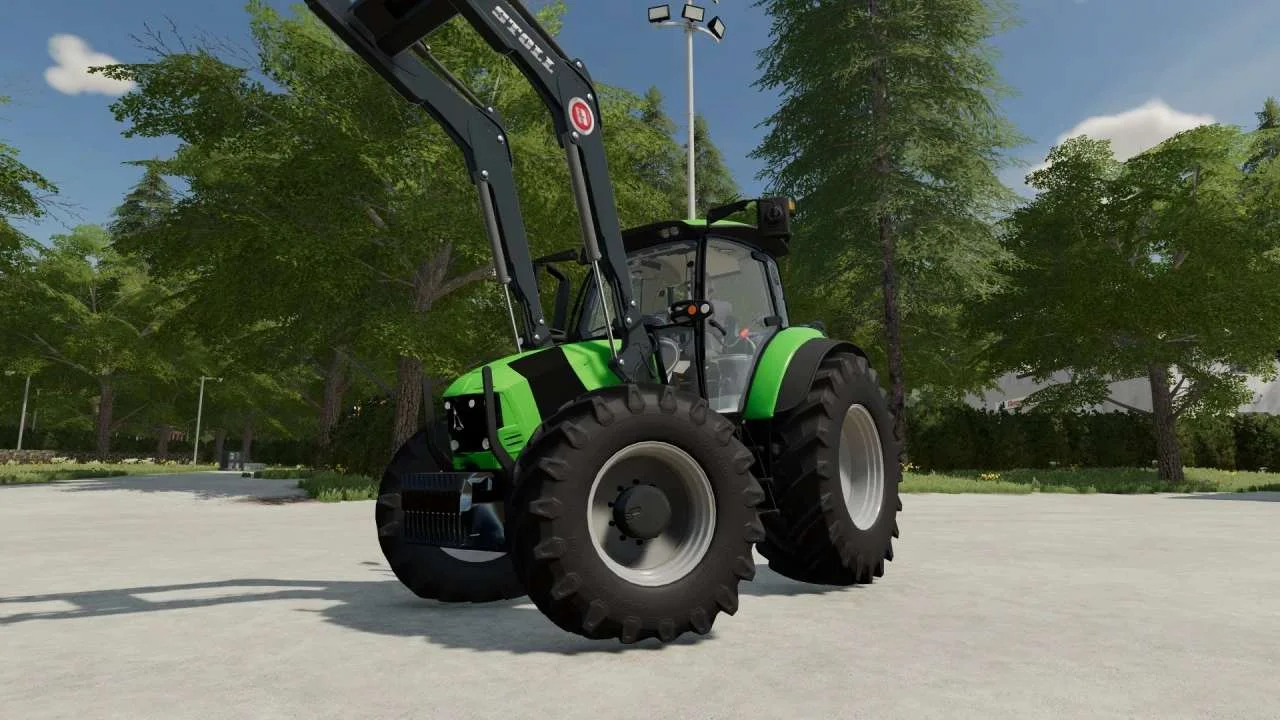 Deutz Fahr Serie 5 TTV & Power Shift v1.0 FS22 FS22 Mod Free Download