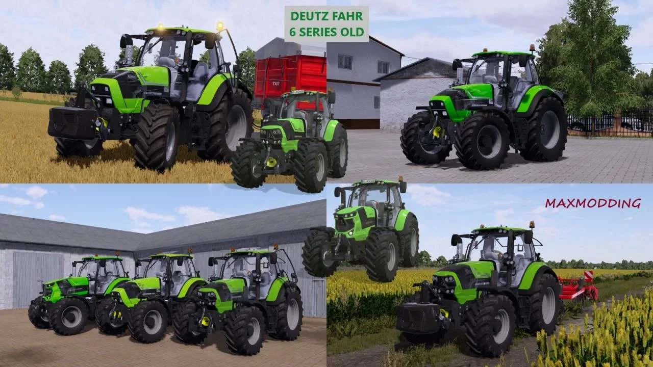 Deutz-Fahr Series 6 (old generation) v1.0.0.1 FS22 FS22 Mod Free Download