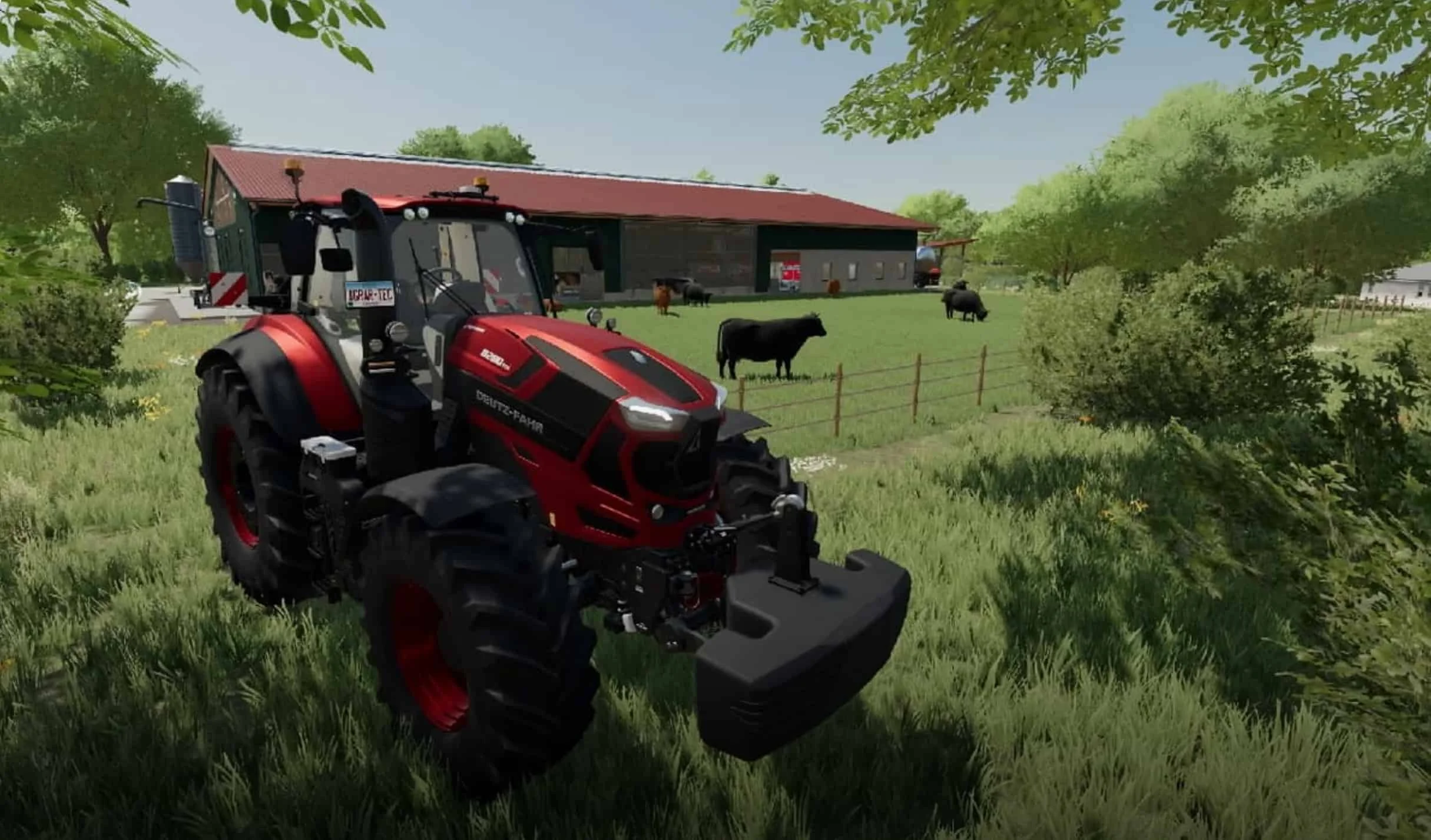 Deutz Fahr Series 8 Custom v1.3 FS22 Mod Free Download