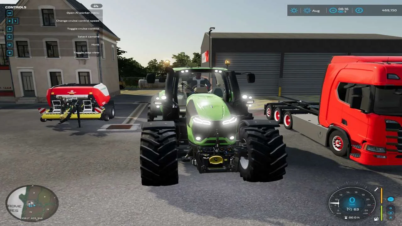 DEUTZ FAHR series9 v1.0 FS22 FS22 Mod Free Download