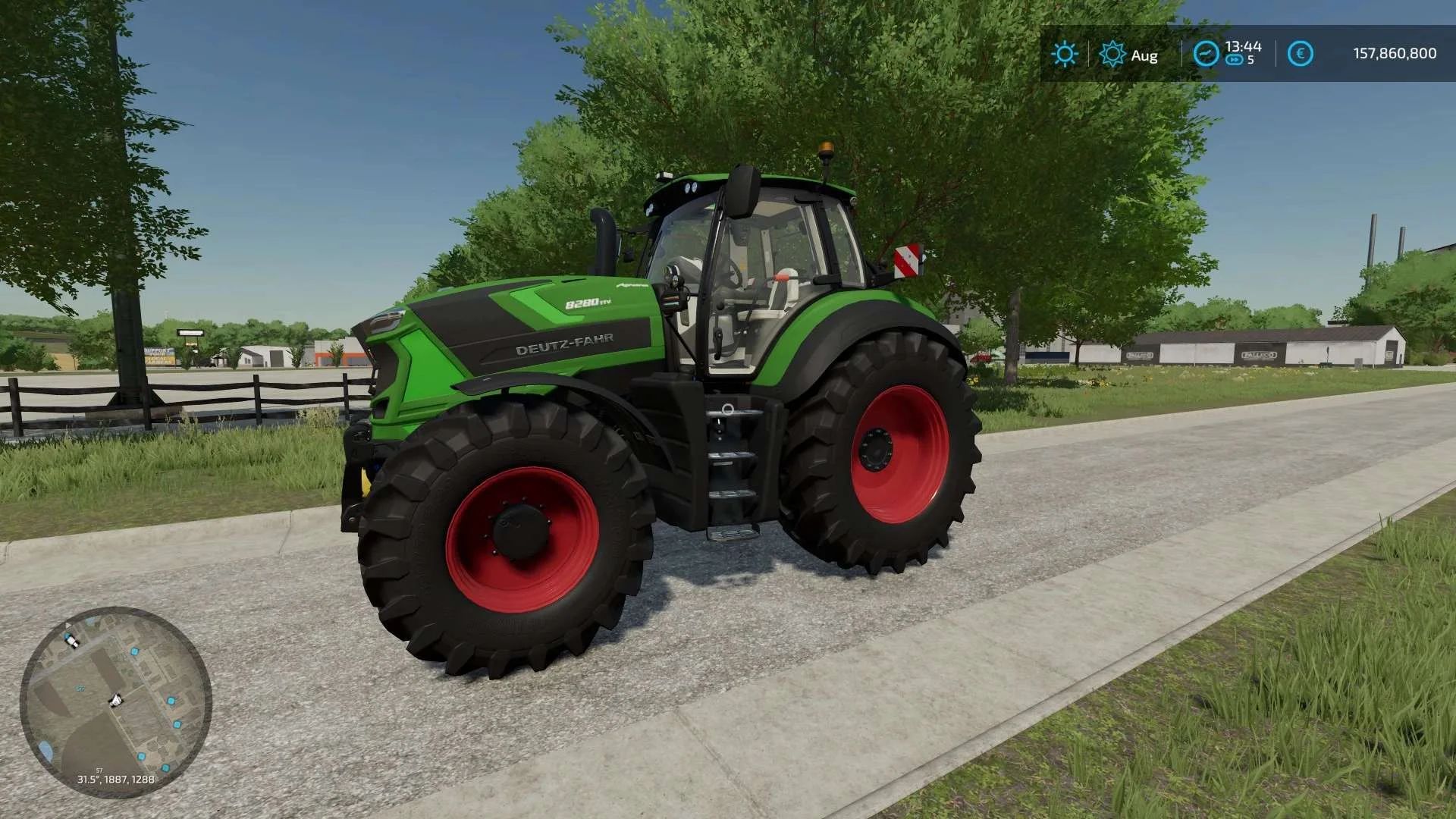 Deutz Serie 8 TTVS v1.0.0.1 FS22 FS22 Mod Free Download