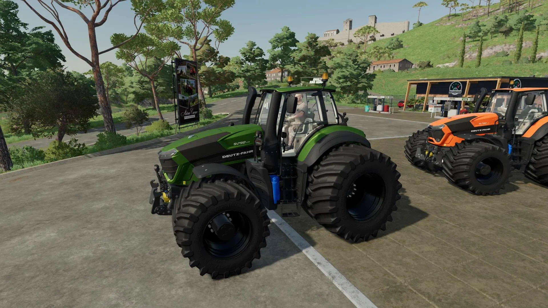 Eagle355th Deutz Fahr 9290 Tractor v1.0 FS22 FS22 Mod Free Download
