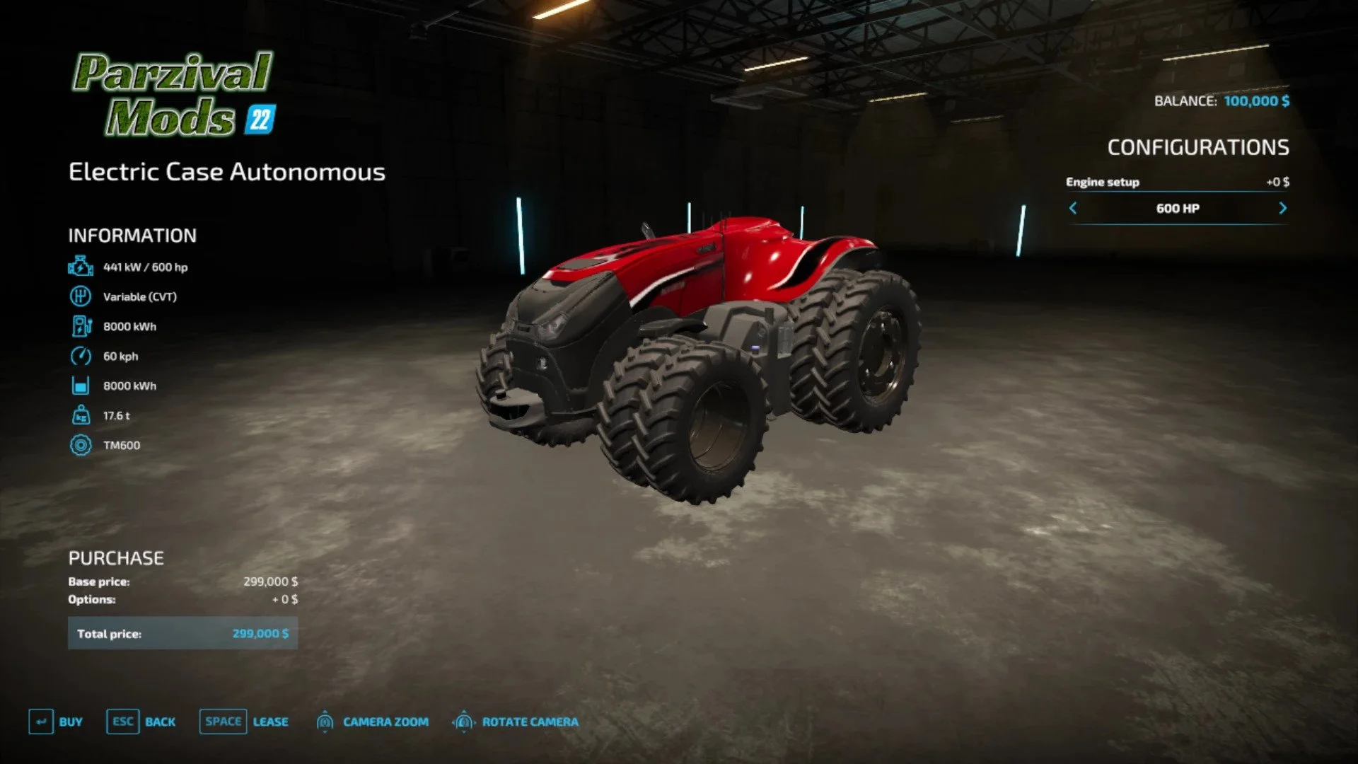 Electric Case IH Autonomous v1.0 FS22 FS22 Mod Free Download