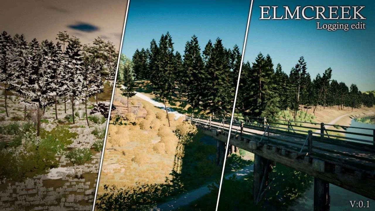 Elmcreek Logging Edit BETA v1.0.0.1 FS22