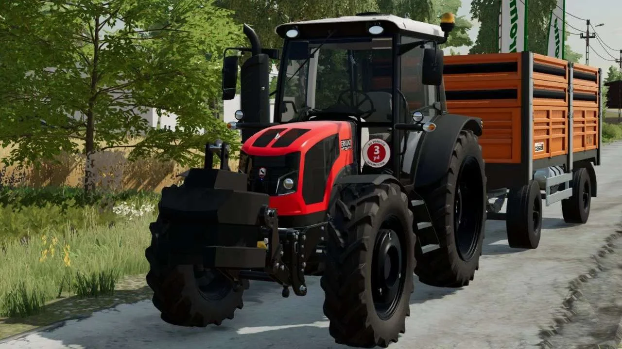 Erkunt Hasret 125 CRD4 v1.0 FS22 FS22 Mod Free Download