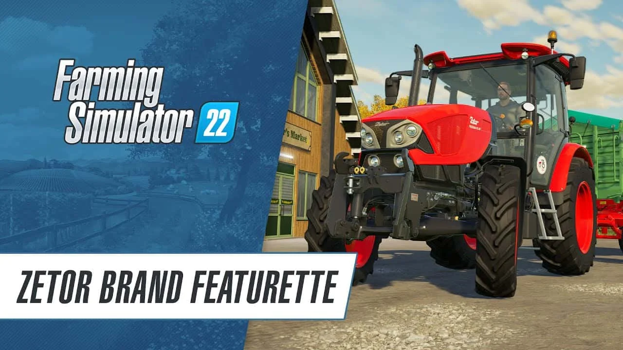 Farming Simulator 22: Zetor brand in game FS22 Mod Free Download
